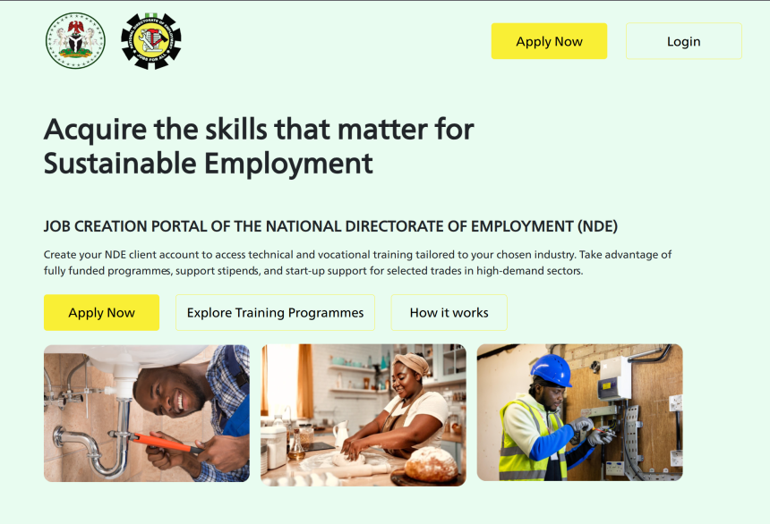 NDE Launches Online Registration for Phase 2 of Renewed Hope Employment Initiative