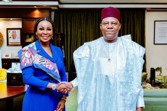 ice President Shettima meeting with Usoro Akpabio to discuss South-South economic transformation and development strategies